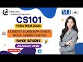 CS101 Current Paper Final Term 2026 Review | Most Repeated & Imp Topics, MCQs + Tips | CodeNeat