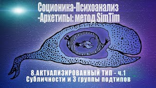 Соционика и психология: метод Sim Tim. 8.Актуализированный тип-ч.1