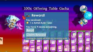 100X Offering Table Gacha! Best Method.. Farming PINUSKI | Growtopia screenshot 2