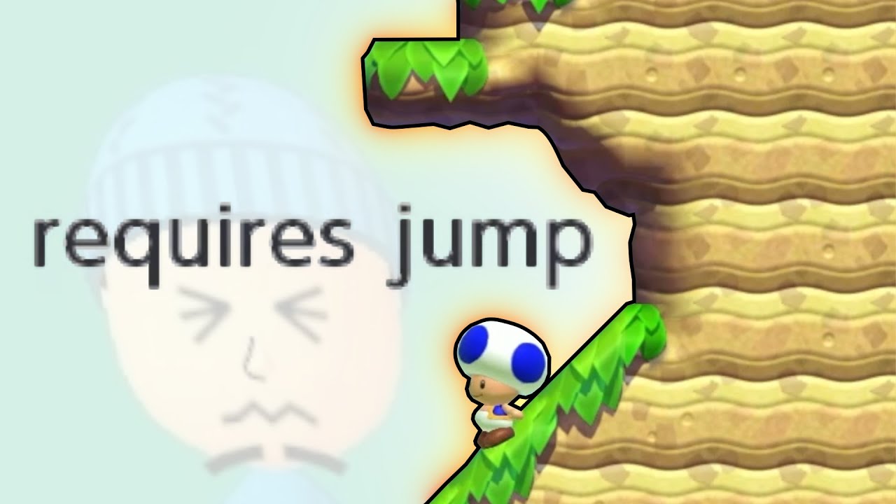 Super Mario Maker 2 but you have to jump in the levels (challenge ...