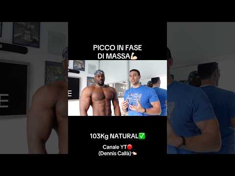 Picco in fase di MASSA…103Kg NATURAL✅
