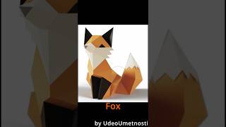 A little Low Poly fox