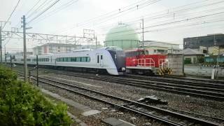 E353系S101編成 試運転 南松本通過