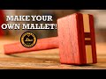 How to Make a Woodworking Mallet || DIY Mallet