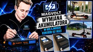 Jak wymienić akumulator w hulajnodze kukirin g2 max