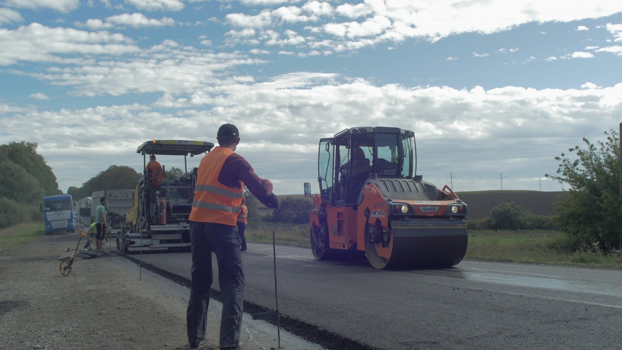 Road construction Loop Background