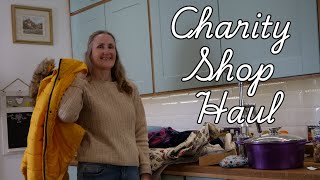 Charity Shop Haul | Clothes | Kitchenware | British Red Cross | Oxfam | March 2025
