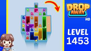 Drop Away Level 1453 Solution Walkthrough