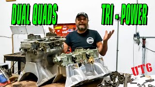 The Evolution Of Factory Tri-Power/Six Pack and Dual Quad Intakes For The Street