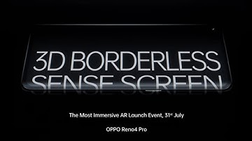 OPPO Reno 4 Pro | 3D BORDERLESS SENSE SCREEN | Sense The Infinite || Smart Gadgets ||