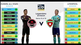 DLS 2021 LIVERPOOL(europa all star vs liverpool)