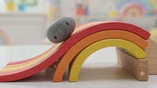 Pip the Pebble's Satisfying Adventure 🪨 | Calm Sensory Video for Toddlers | Tiny Cloud Days screenshot 5