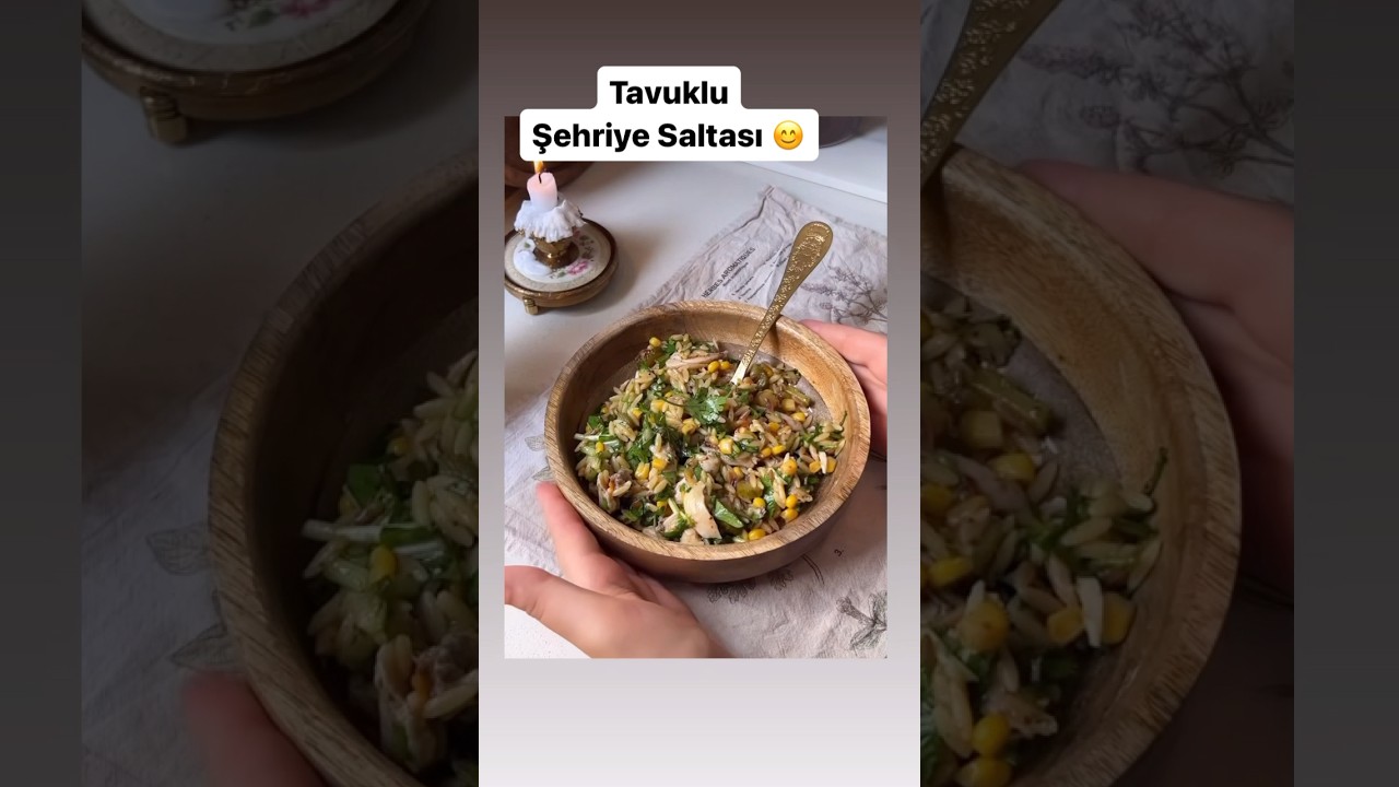 Şehriye Salatası #reelsinstagram #tiktok #pratiktarifler #yemektarifi #şehriyeçorbası #reels #tarif