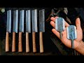 Top 3 Blacksmithing Videos! Making STRAIGHT RAZOR and Knives from Old Scrap Metal
