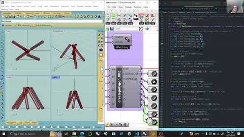 GEOMETRIC BALLET: Using Github-copilot in VSC to write single C# node script PARASITE