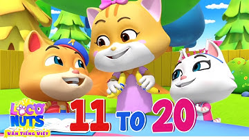 Số Lượng Bài Hát 11 đến 20 Video Học Tập Dành Cho Trẻ em