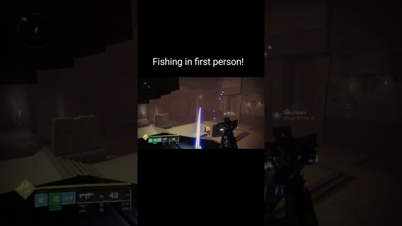 Fishing in first person 