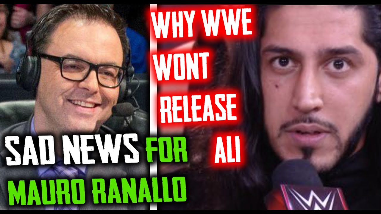 SAD NEWS – MAURO RANALLO Could die ! – Why WWE Wont Release Mustafa Ali ?? EXPOSED ! WWE news rumors