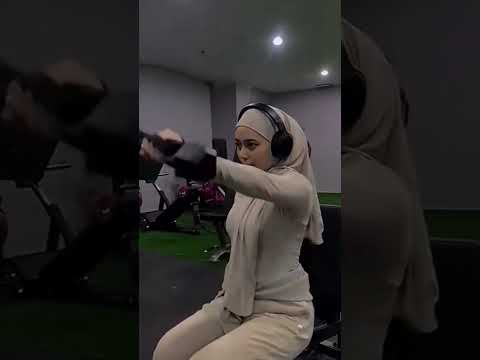 Viral Di TOKTOK Ukhti Cantik gym #viraltiktok #trending #fypyoutube #ukhti #hijabstyle #fitness #gym