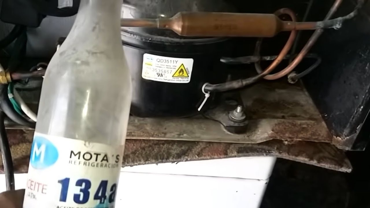 R600a A 134a GAS R COMPRESOR DE NEVERA ¿COMO LO COMBIERTO ?