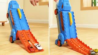 Dinosaur Stunt Track Toy, Car Toys Set For Kids