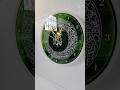 Greeny Ayatul Kursi Wall Clock Video! #shorts #shortsvideo #homedecor #wallclock