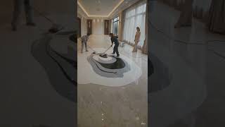 Luxury Epoxy Floor Transformation You Won’t Believe 😱 | Satisfying UK Style#epoxyfloor#epoxyresin