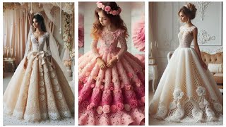 Amazing Crochet Wedding Dresses  Inspirations