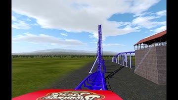 Double Loop - Nolimits 2 Roller Coaster Simulation