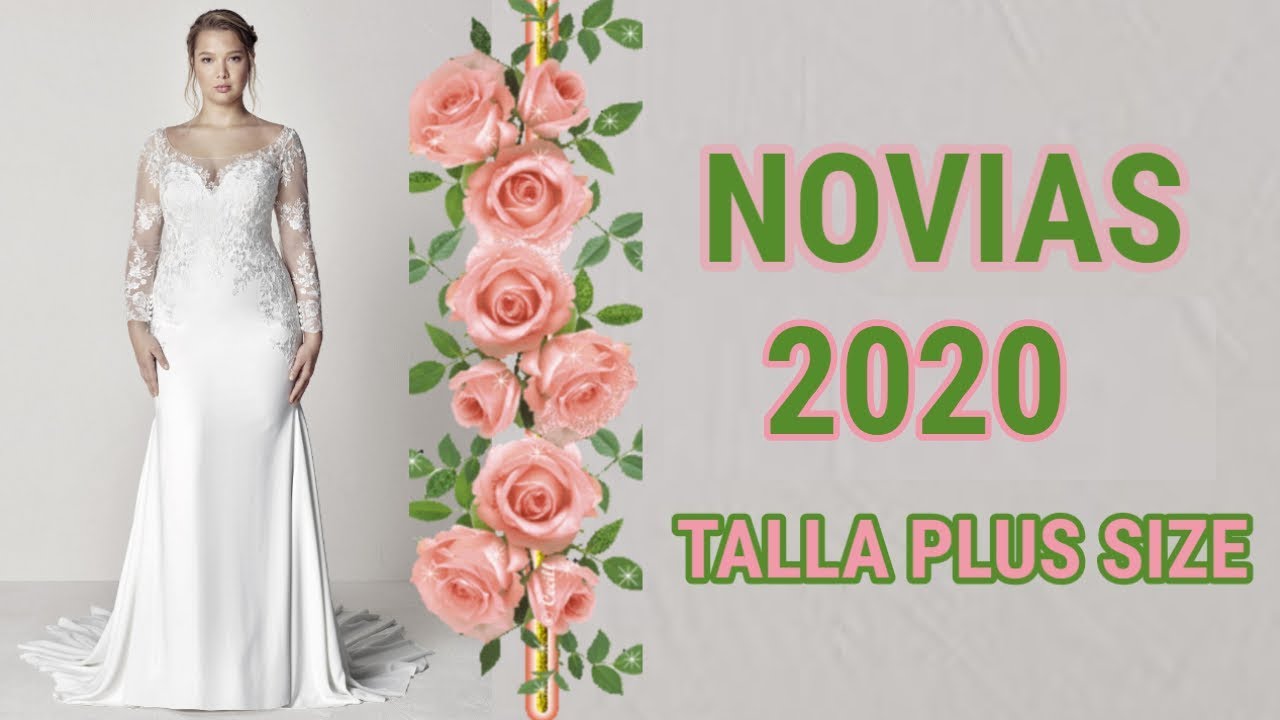 VESTIDOS BONITOS de moda 2020 / TALLA SIZE / vestidos de novia Fashion Love - YouTube
