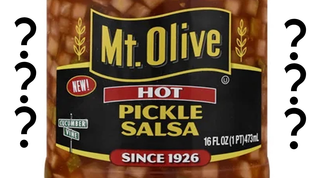 Taste Test Mt. Olive Hot Pickle Salsa YouTube