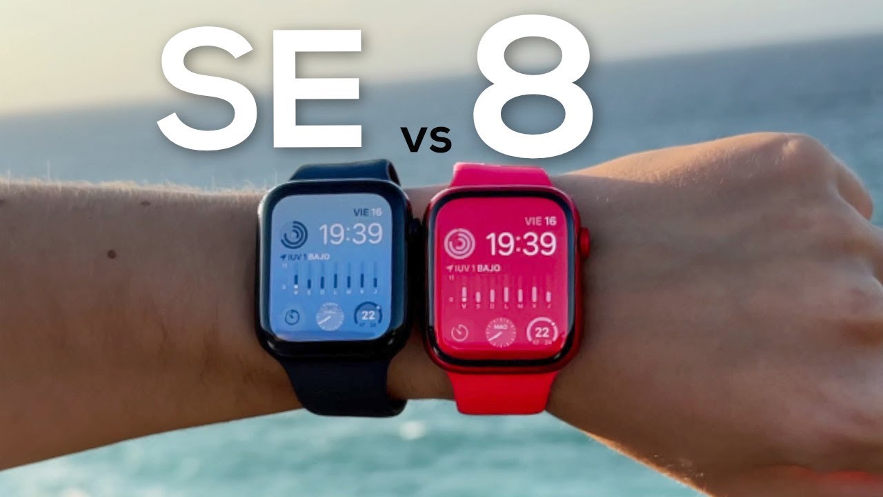 Apple Watch SE vs series 8, Comparativa DEFINITIVA ¿Cuál elegir? 🔥 