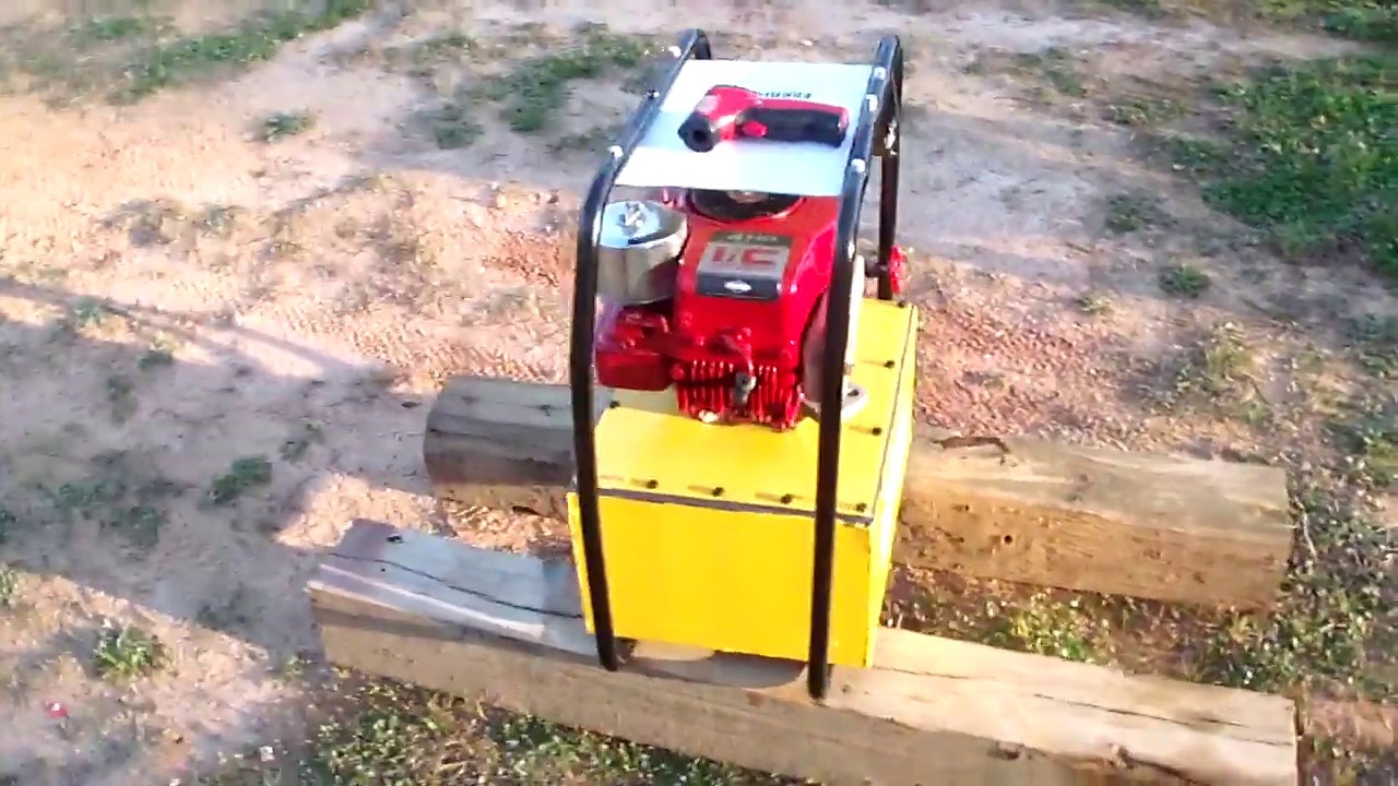 Enerpac gas powered hydraulic power unit EGM445 YouTube