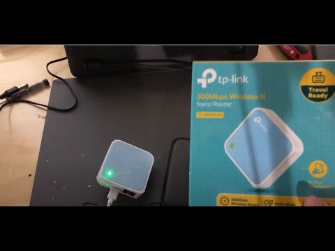 Internet Access on Retro Systems at Public Places using TP-Link Travel Router