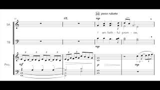 David Von Kampen - I Am Possibility For Satb And Piano - With Score