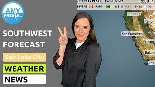 🌤️ Sizzling Southwest: Your Ultimate Weather Update | Salt Lake City Evening News 🌦️