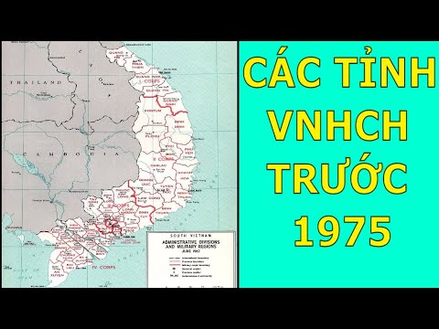 Các Tỉnh Của Việt Nam Công Hòa Năm 1967 Có Gì Khác Hôm Nay