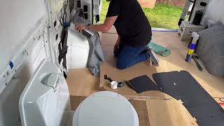 Carpeting the wheel arches