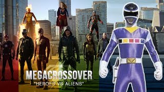 Arrowverse ¡Invasión! + Power Rangers: In Space | OPENING CROSSOVER