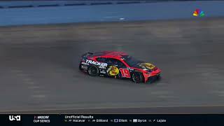Daniel Suarez spins Martin Truex Jr on the Last Lap - 2024 Ally 400 NASCAR Cup Series at Nashville