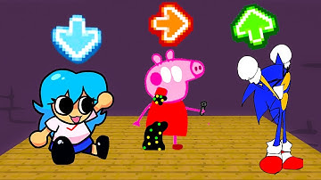FNF Character Test | Gameplay VS Playground | VS Ski | VS Wmv Sonic | VS Pibby Peppa Pig