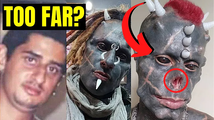 Black Alien Project 2 | Man Transforms Himself Int...
