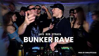 JAYD b2b STRAYA | HARD TECHNO / SCHRANZ BUNKER RAVE (4K)