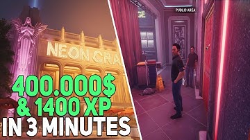 Payday 3 - Rock The Cradle (Overkill, Solo Stealth Gameplay Speedtun) Fast Level Up & Money Farm XP