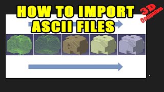 CATIA V5 - How to Import and Clean ASCII files