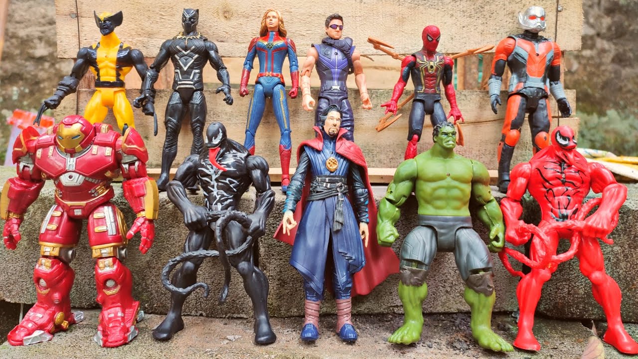 Hot Toys Avengers Endagme, Hulk, Spiderman Vs Captain America, Thanos, Thor, Venom, Ironman