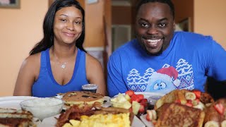 BEAST FEAST BREAKFAST MUKBANG WITH QUEEN