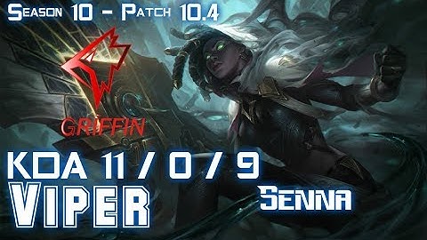 GRF Viper SENNA vs TWITCH ADC - Patch 10.4 KR Ranked