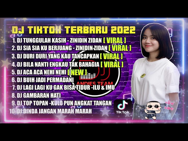 DJ TUNGGULAH KASIH ZINIDIN ZIDAN X SIA SIA KU BERJUANG VIRAL TIKTOK FULL BASS REMIX TERBARU 2022 class=