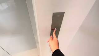 2012 KONE KSS 670 MonoSpace MRL traction elevator @ Govinius house, Kruununhaka, Helsinki, Finland